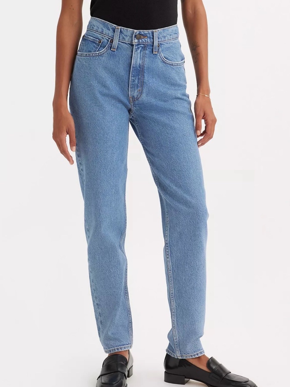 Levi’s 80s Mom Jeans 29. Capital “E”. Cotton Comfy Flattering Classic. High Rise